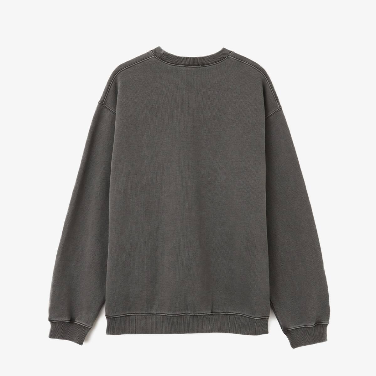atmos Pigment Sweatshirt BLACKの画像