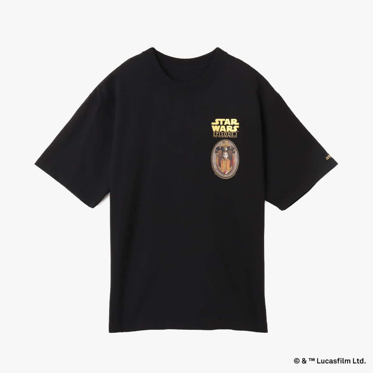 atmos 【STAR WARS】 Padme Amidala / T-shirt BLACK