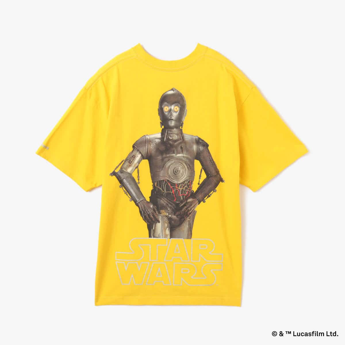 その他 atmos 【STAR WARS】 C-3PO u0026 R2-D2 / T-Shirt Yellow - イエロー - L