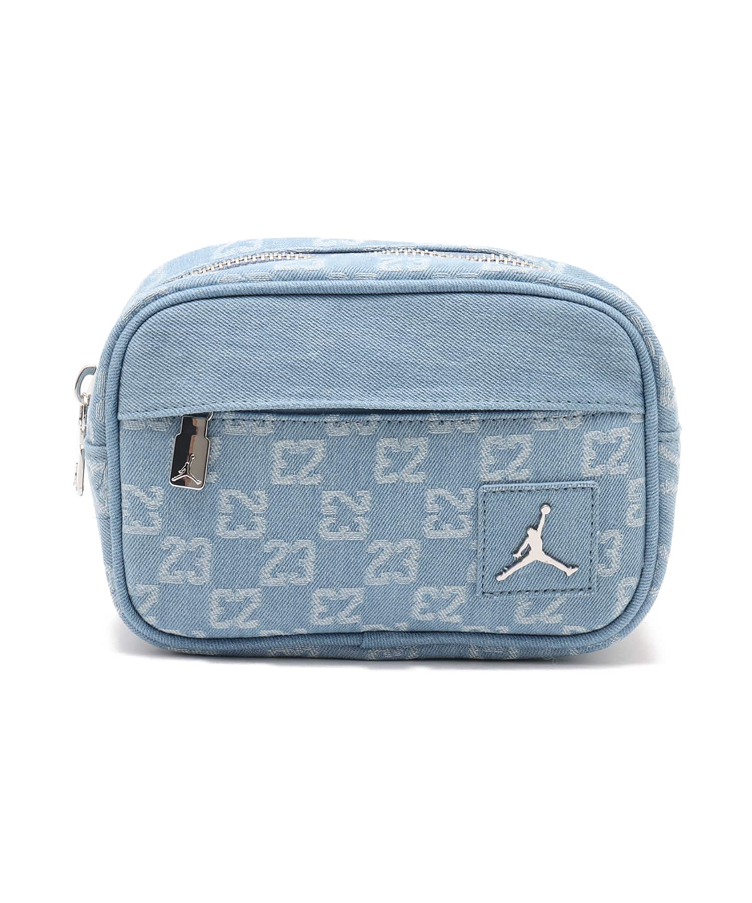 JORDAN BRAND JAU MONOGRAM CAMERA BAG BLUEの画像
