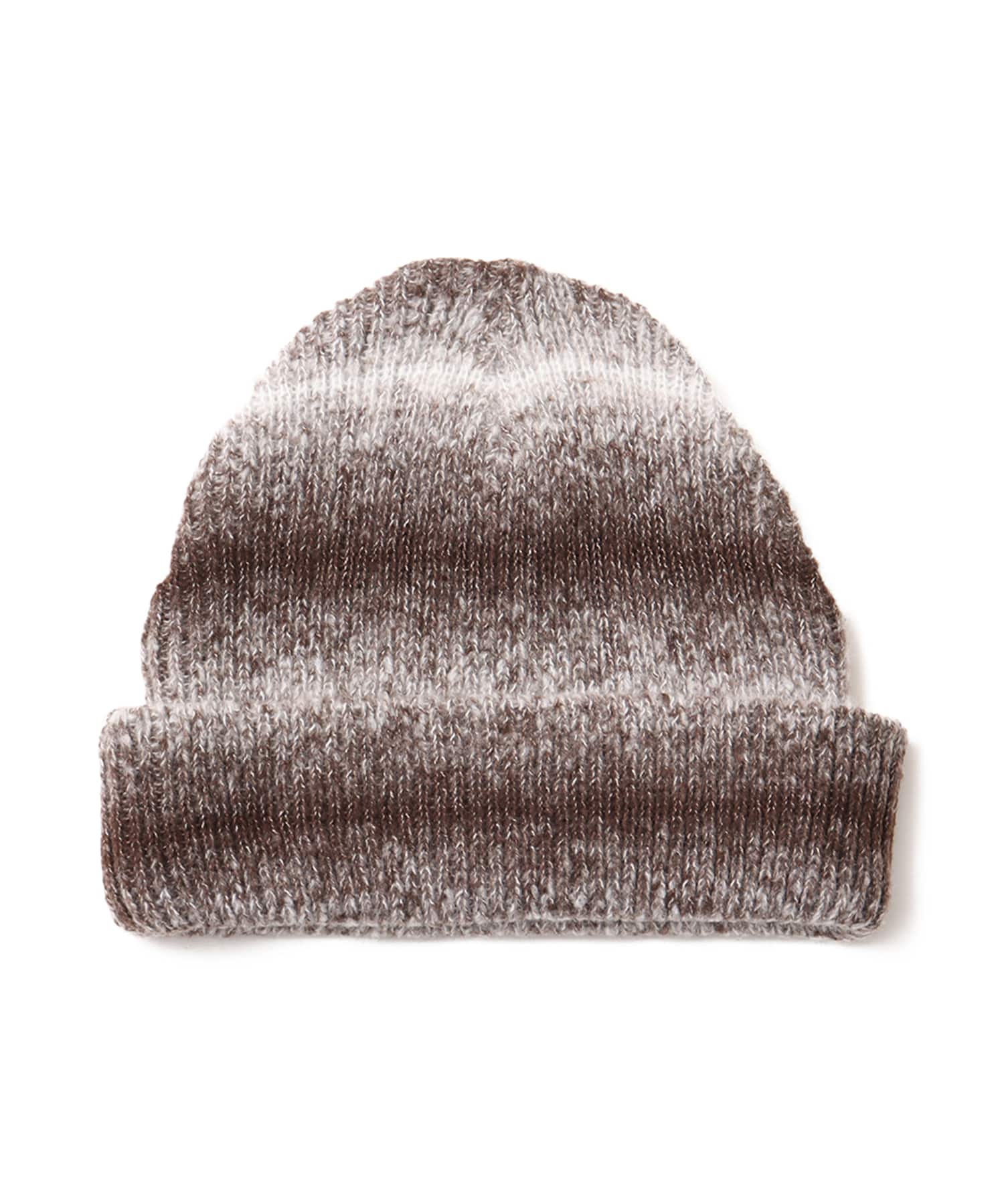 atmos Gradation Beanie BROWNの画像