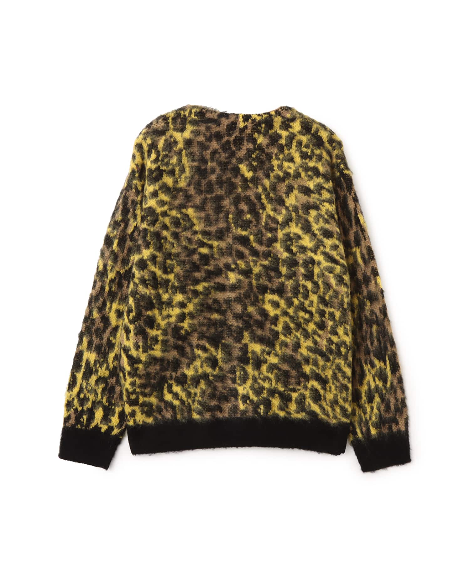 atmos Mohair Cardigan BEIGE LEOPARDの画像
