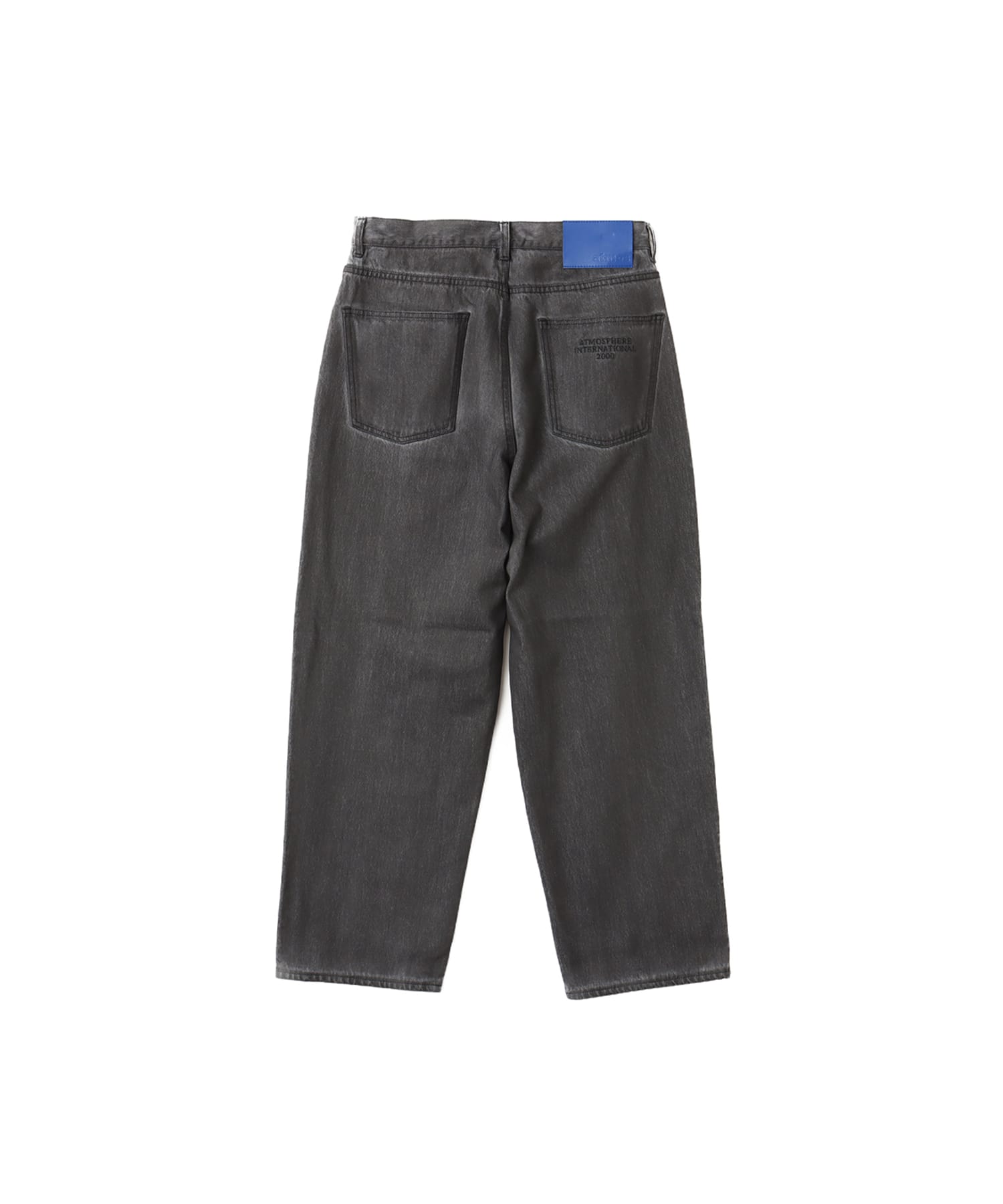 atmos Spray Print Baggy Denim Pants BLACKの画像