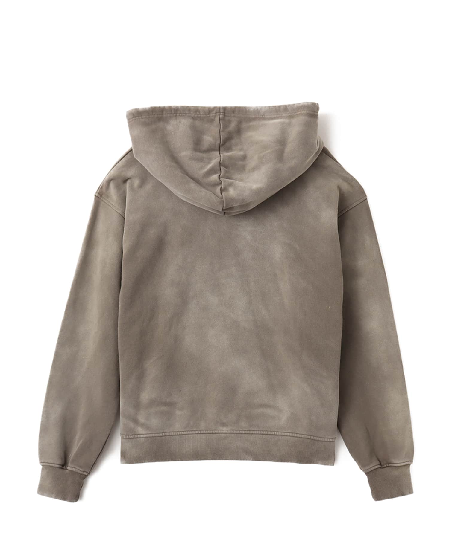 atmos Fade Color Zip-up Hooded Sweatshirt BEIGEの画像