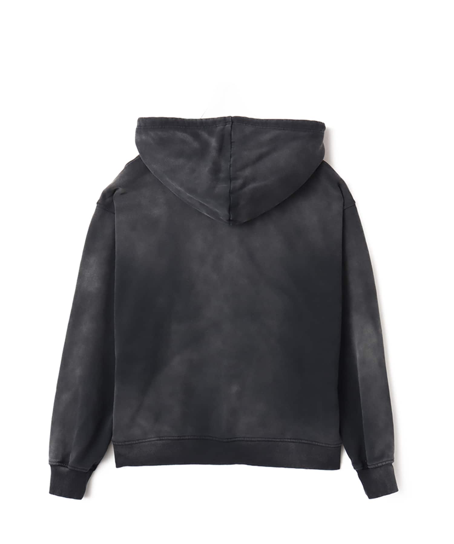 atmos Fade Color Zip-up Hooded Sweatshirt BLACKの画像