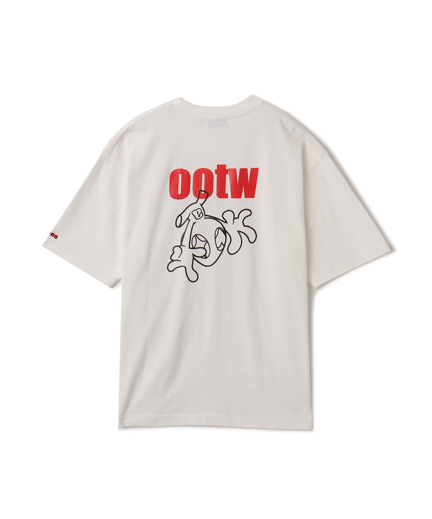 atmos ”TENKYU” Crack Print ootw T-shirt 3 WHITEの画像