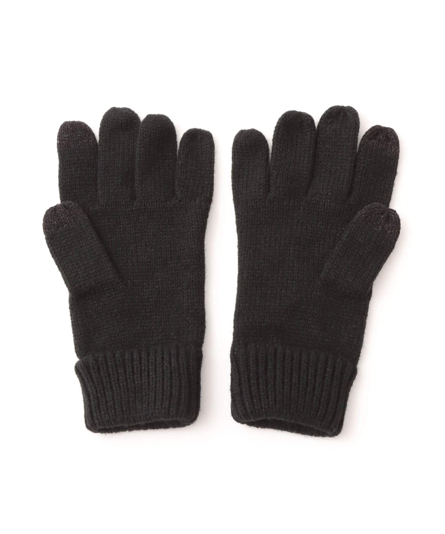 atmos Cable Knit Gloves BLACKの画像