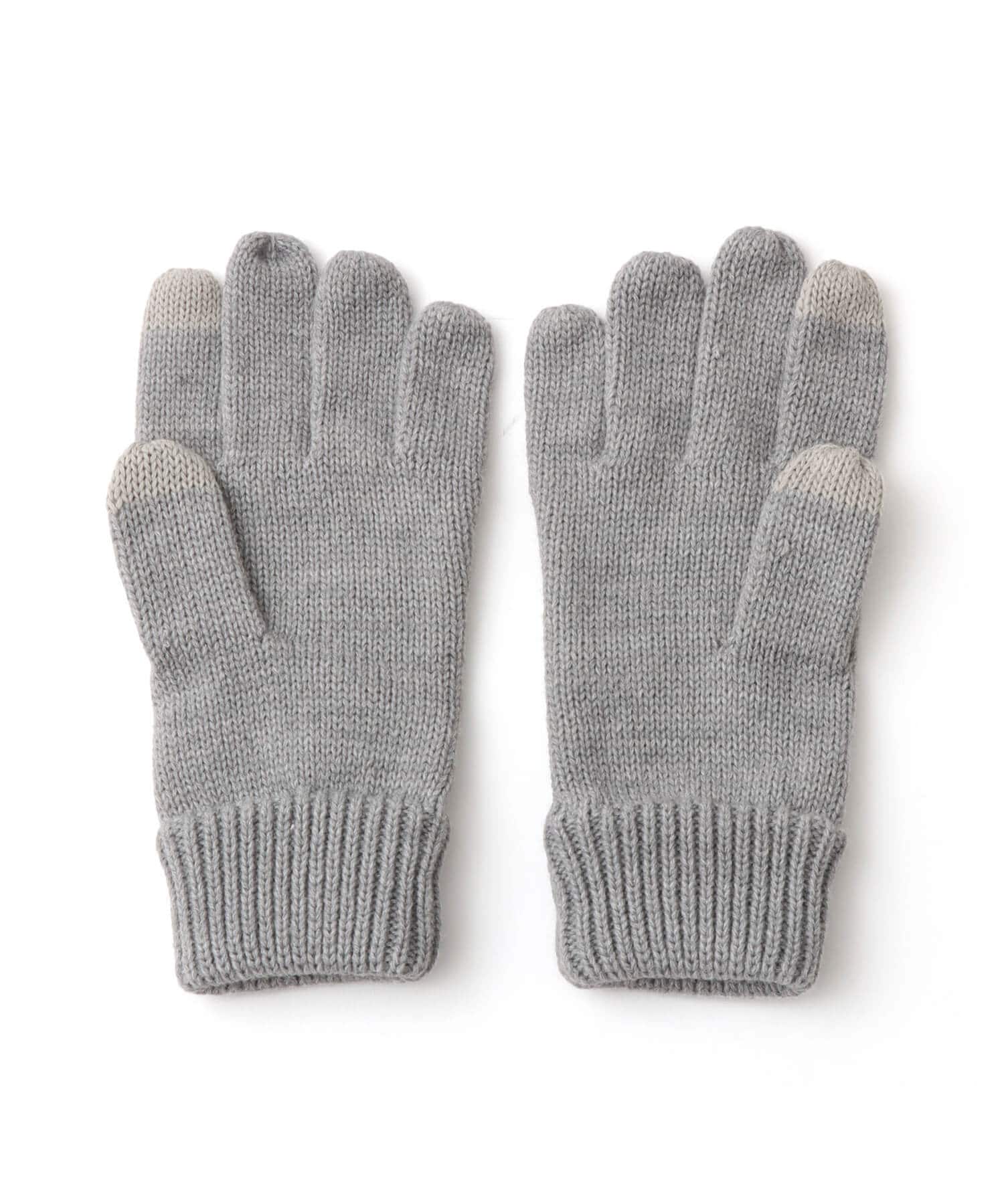 atmos Cable Knit Gloves GRAYの画像