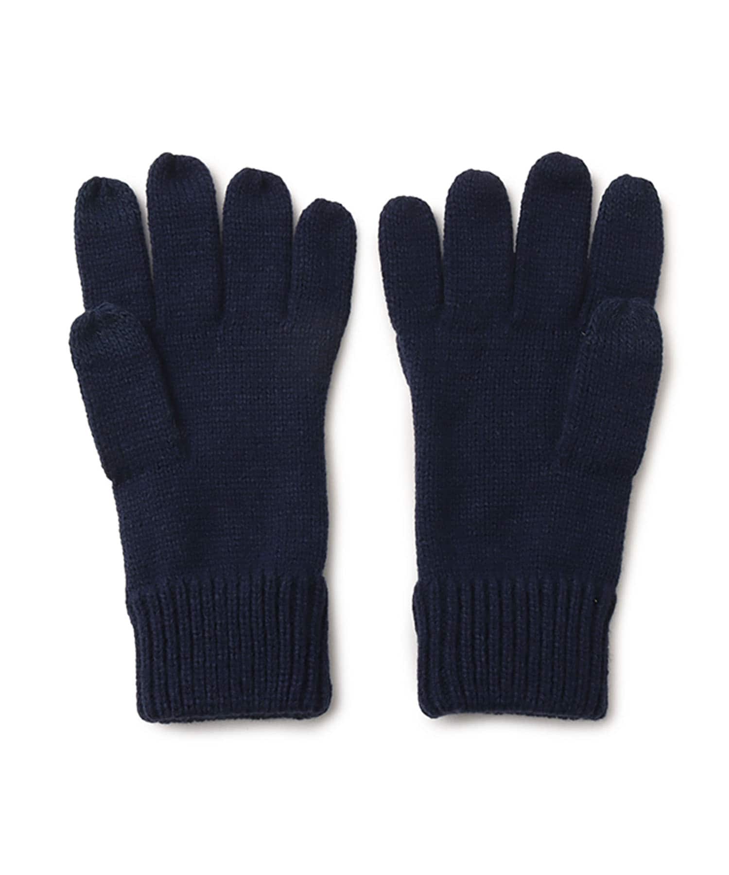 atmos Cable Knit Gloves NAVYの画像