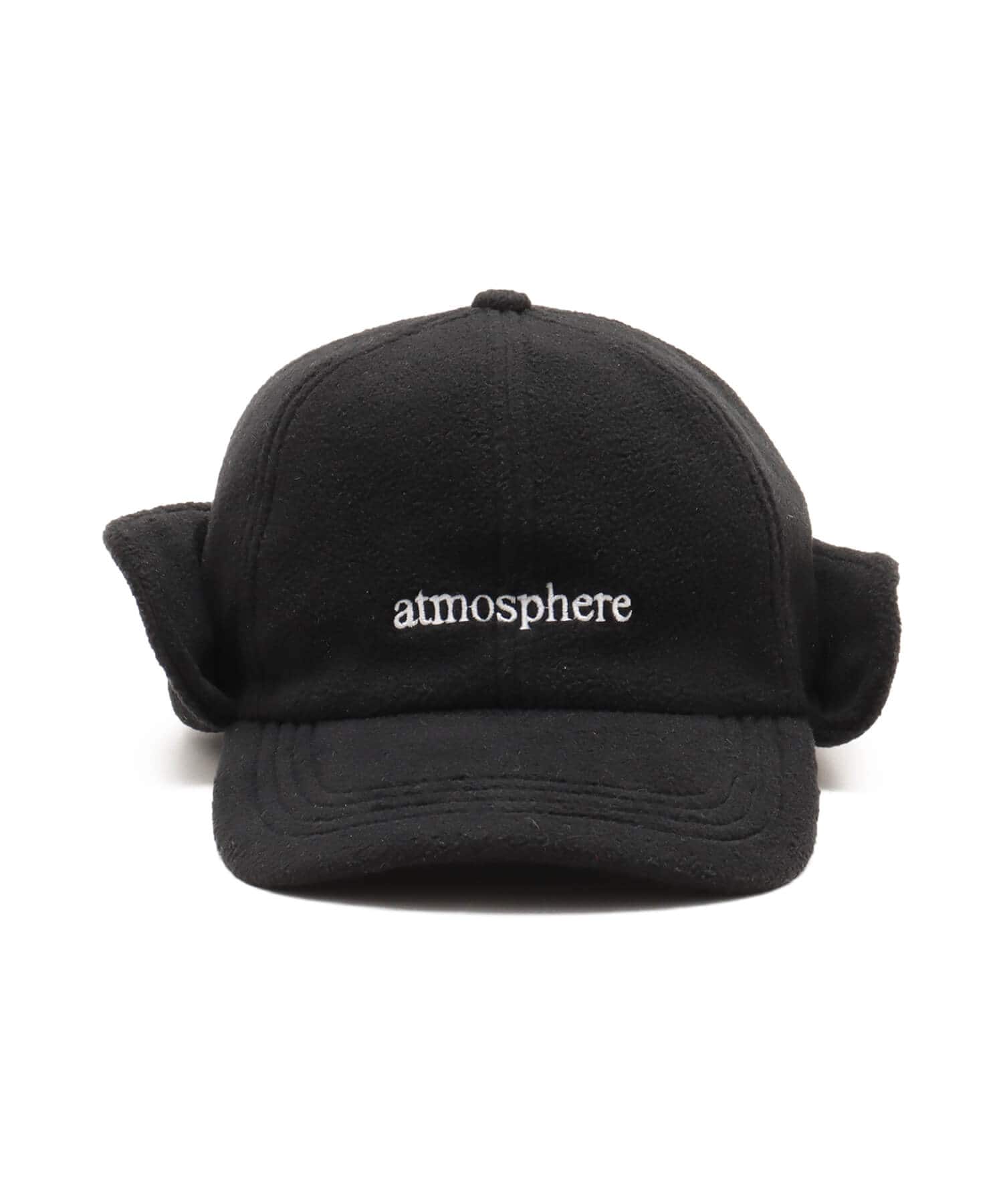 atmos Fleece Cap BLACKの画像