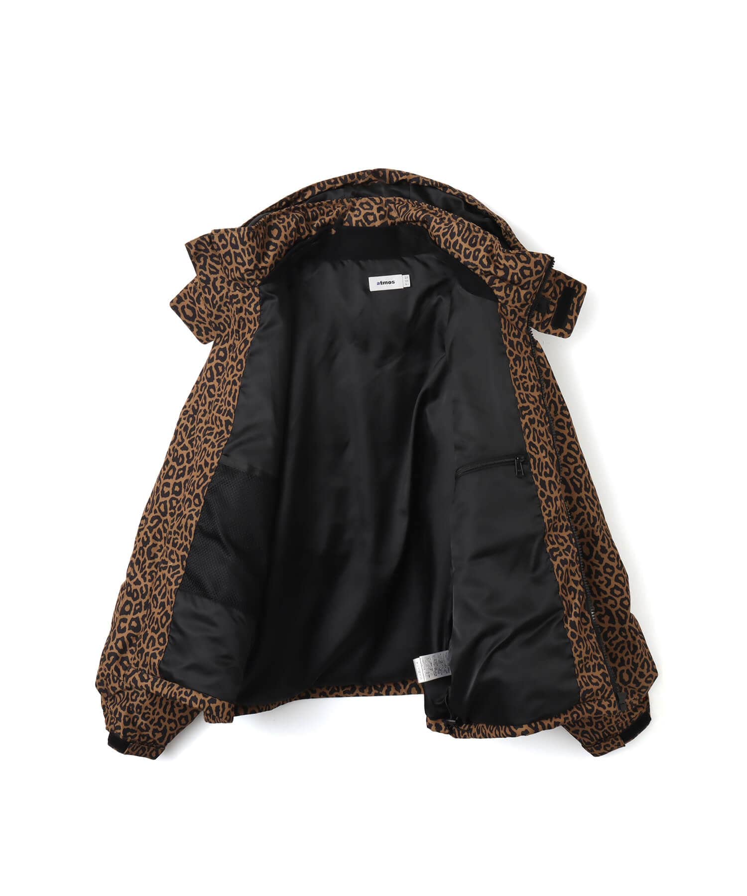 atmos Down Jacket BROWNの画像