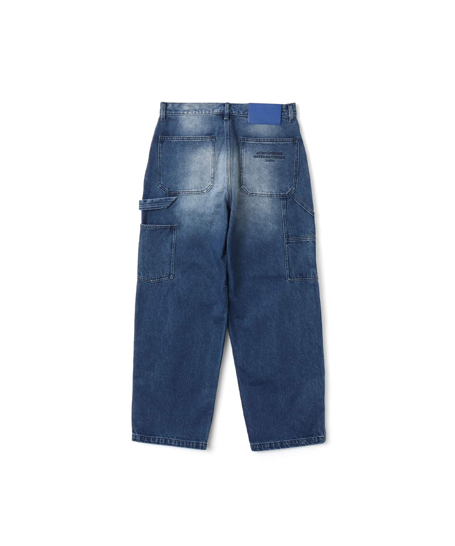 atmos Double Knee Work Pants BLUEの画像