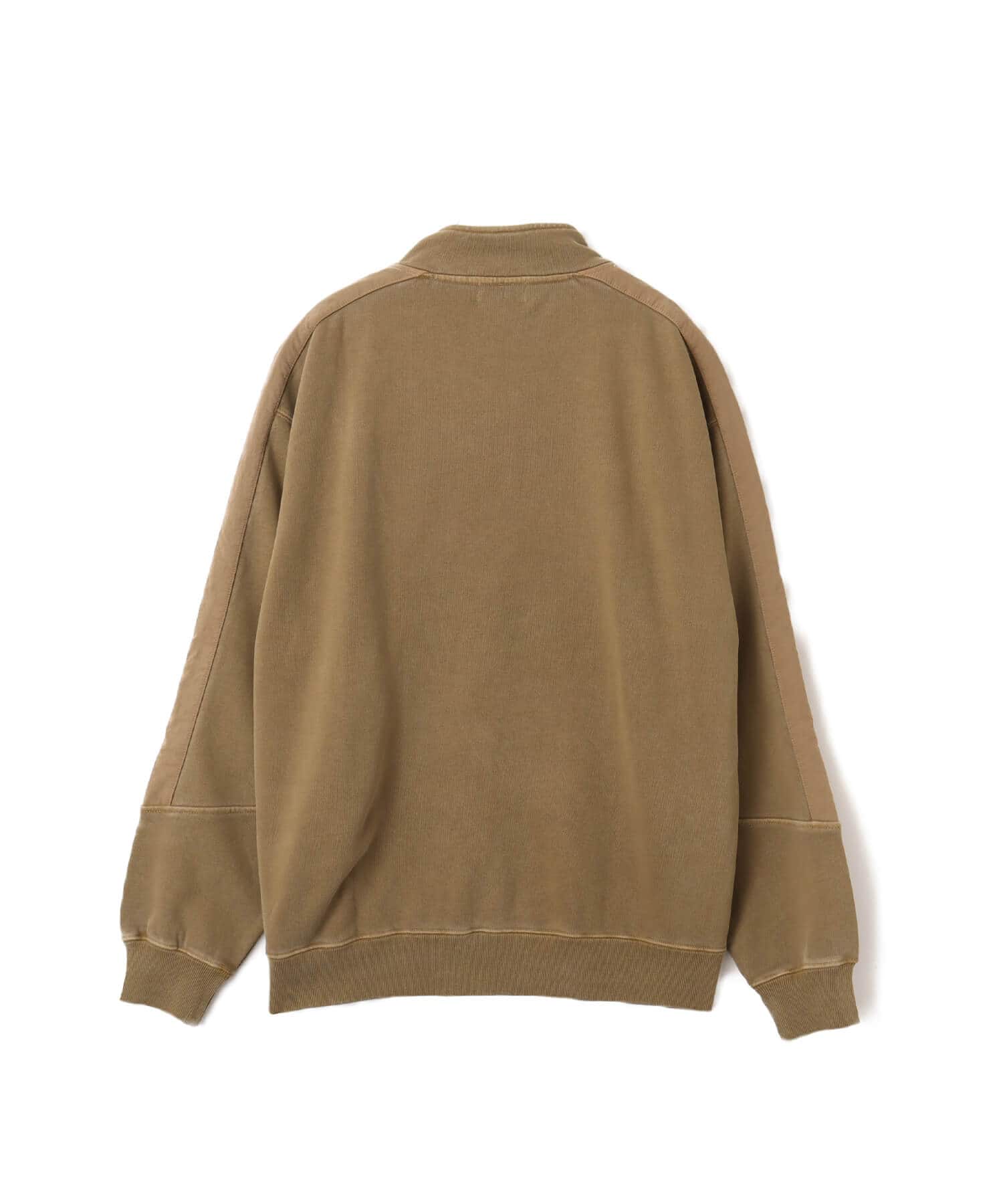 atmos Pigment Half-zip Sweatshirt BEIGEの画像
