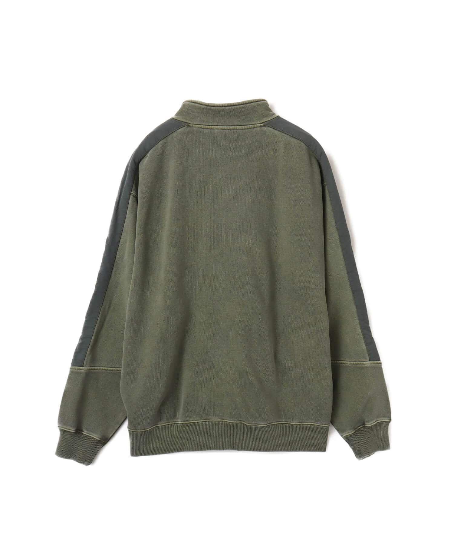 atmos Pigment Half-zip Sweatshirt GREENの画像