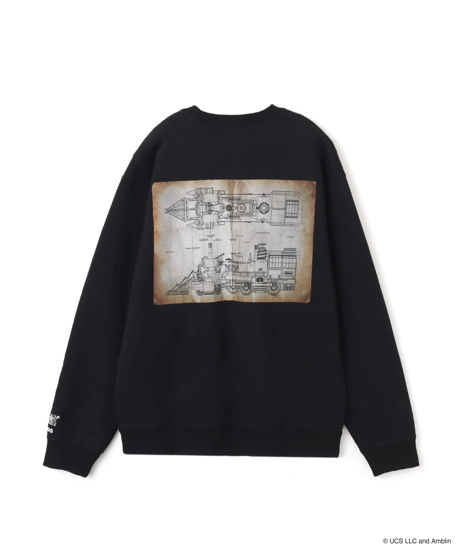 atmos x Back to the Future PartIII x 超合金 Sweatshirt BLACKの画像