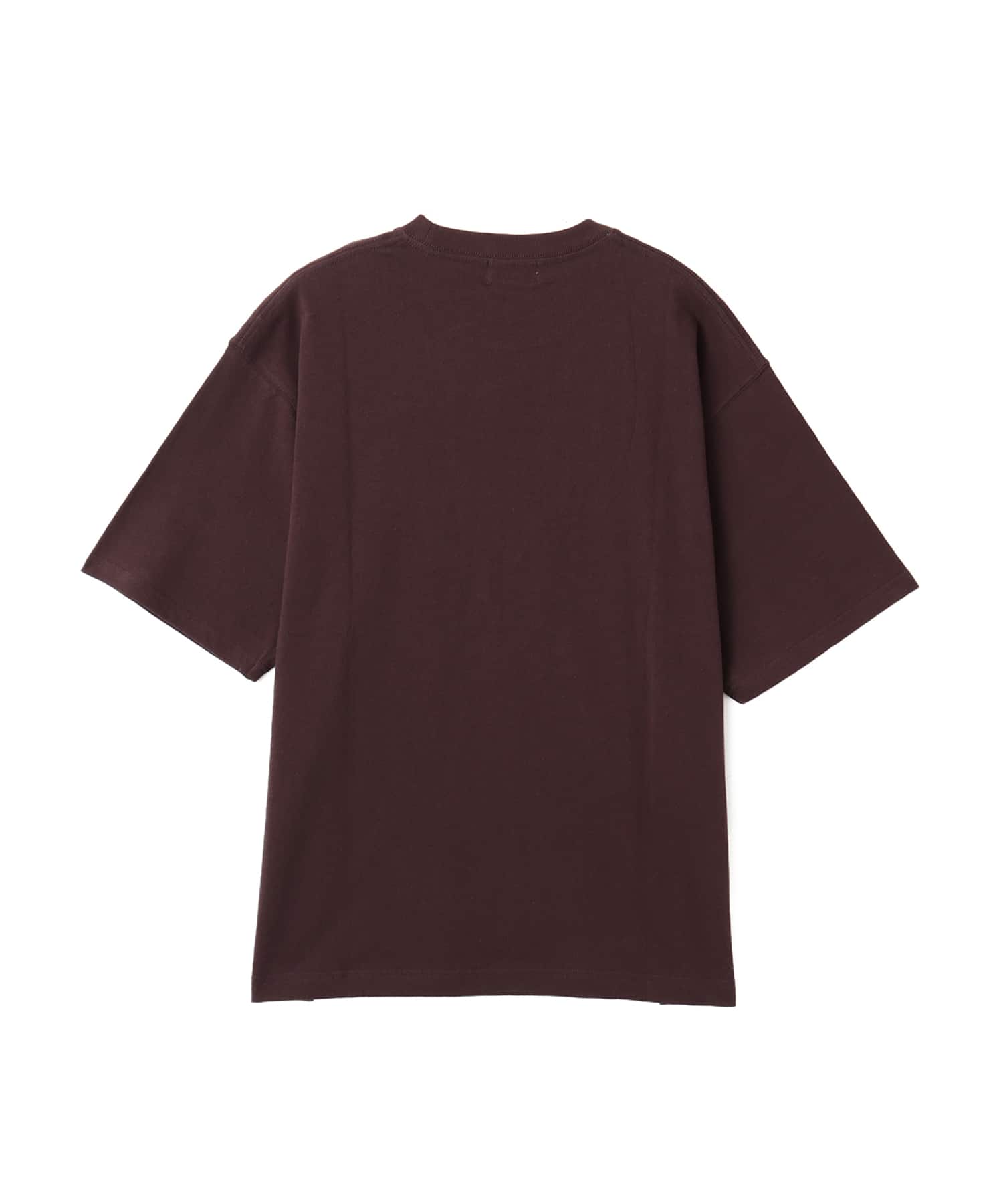 atmos Python Pattern Logo T-shirt BROWNの画像