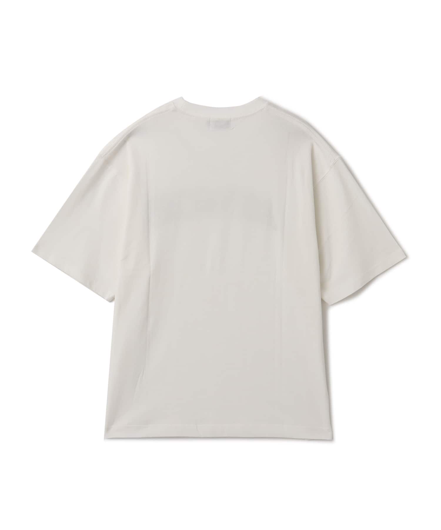 atmos Python Pattern Logo T-shirt WHITEの画像