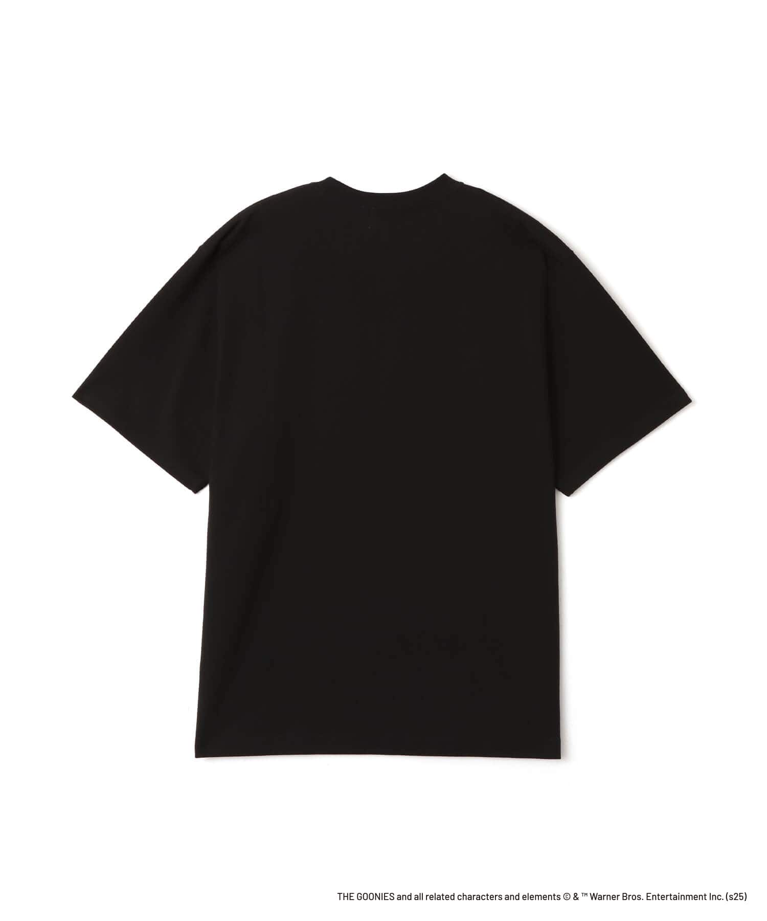 atmos xTHE GOONIES T-shirt BLACKの画像