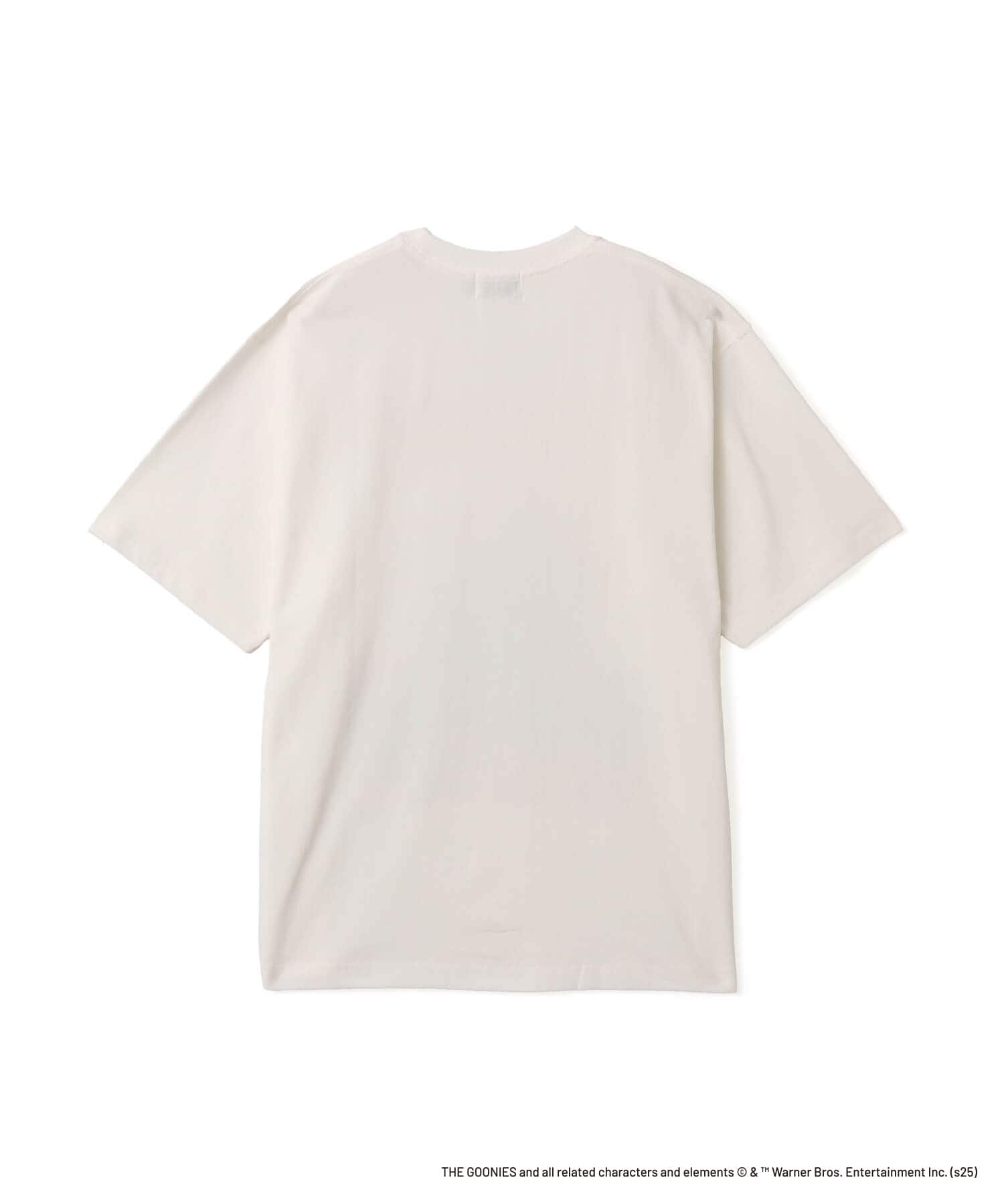 atmos xTHE GOONIES T-shirt WHITEの画像