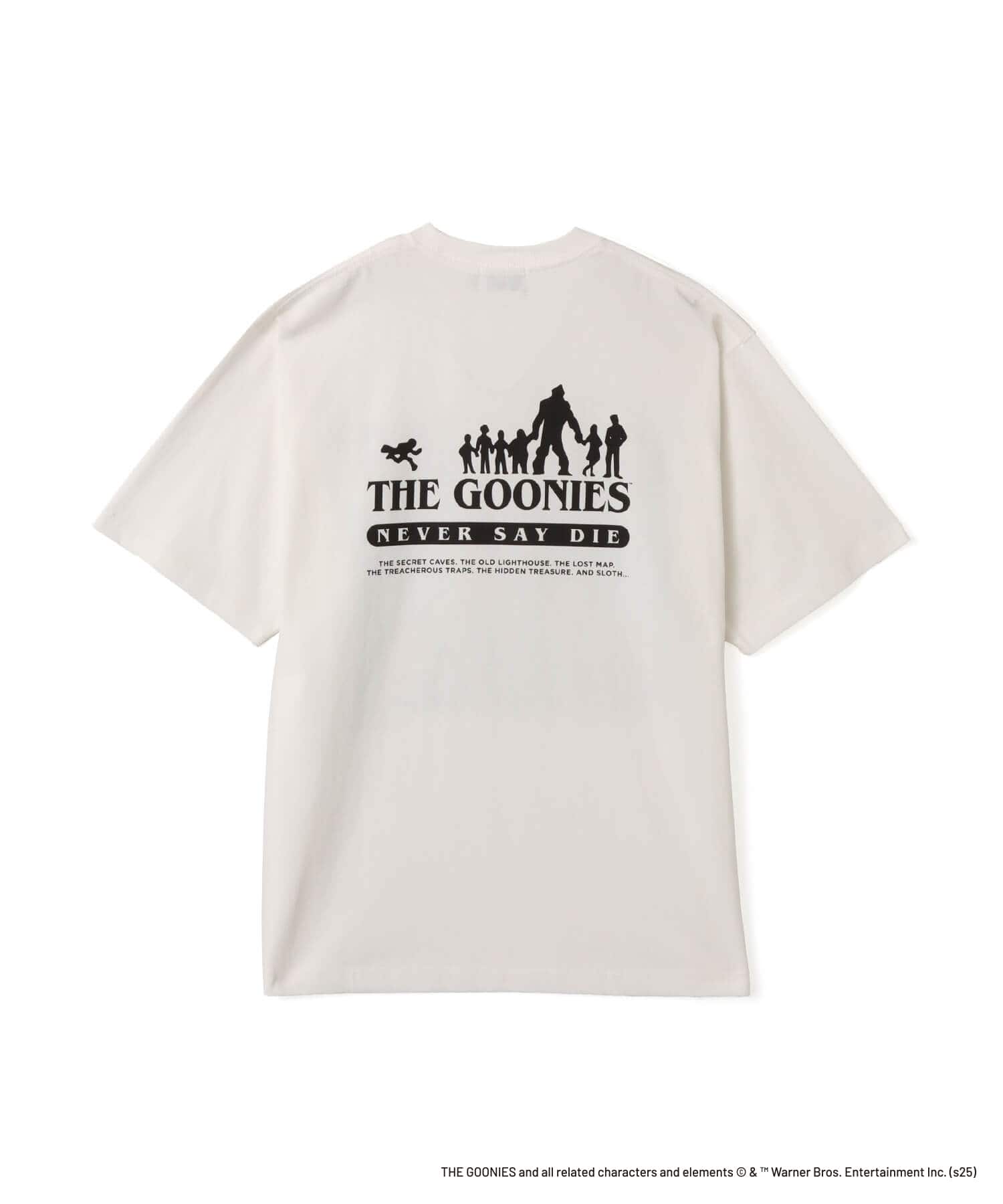 atmos xTHE GOONIES “Sloth”  T-shirt WHITEの画像