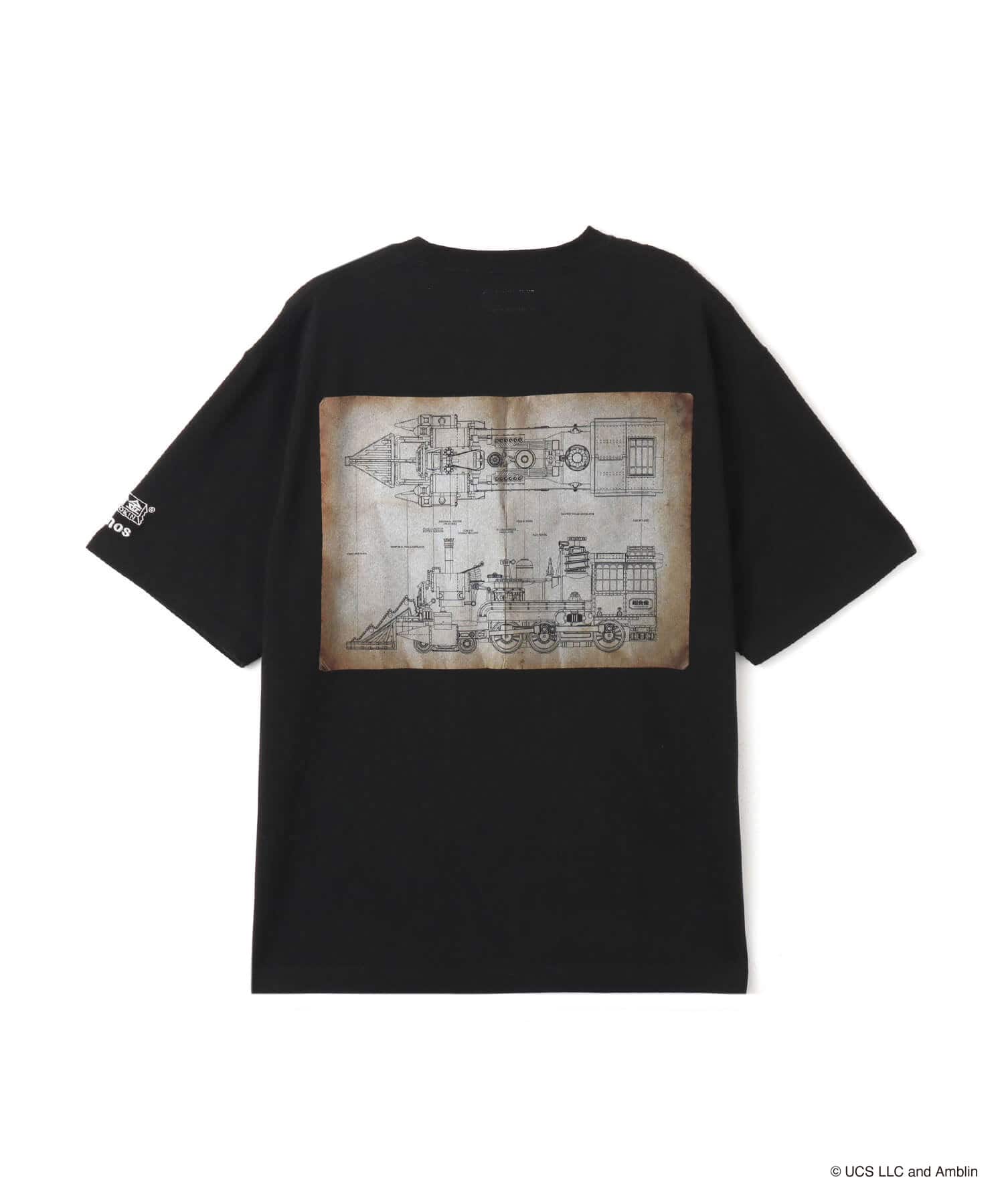 atmos x Back to the Future PartIII x 超合金 T-shirt BLACKの画像