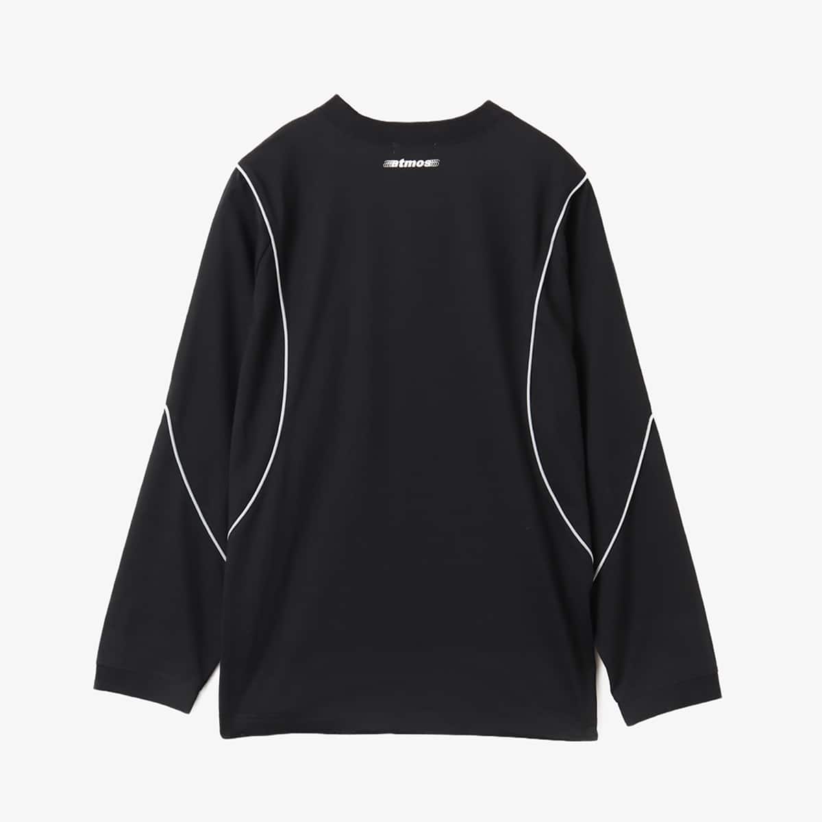 atmos Piping LS T-shirt BLACKの画像