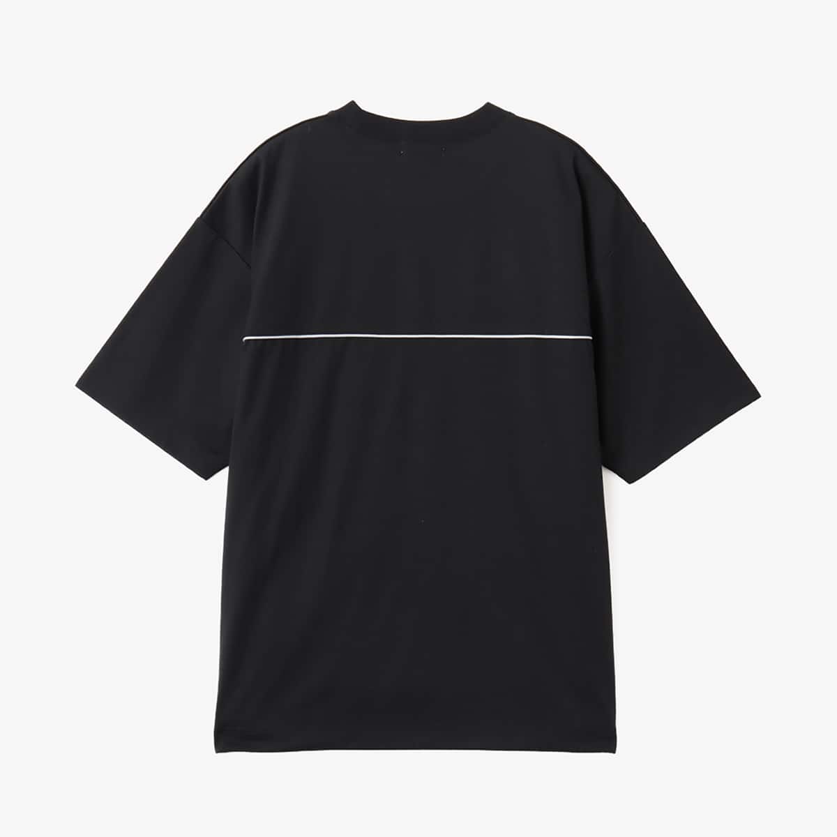 atmos Piping T-shirt BLACKの画像
