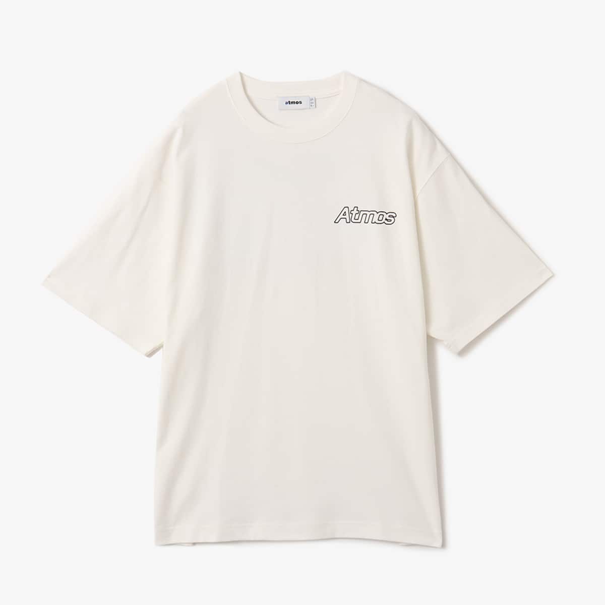 atmos Back Logo T-shirt WHITEの画像