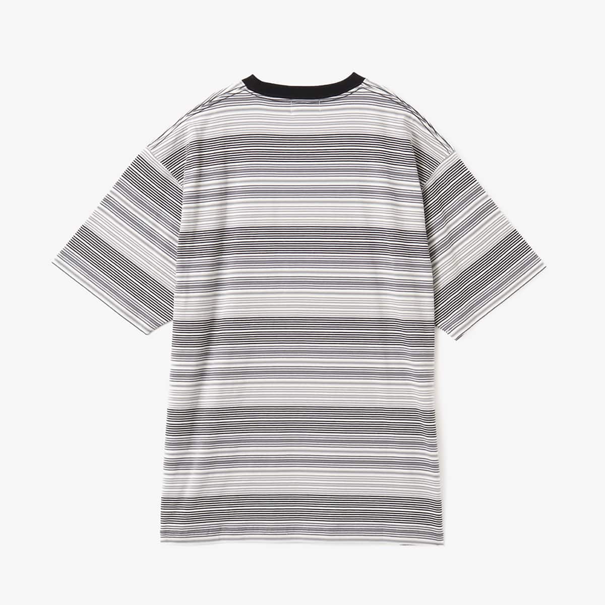 atmos Multi-color Border T-shirt BLACKの画像