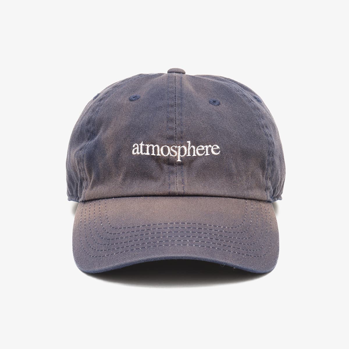 atmos atmosphere Logo Cap NAVYの画像
