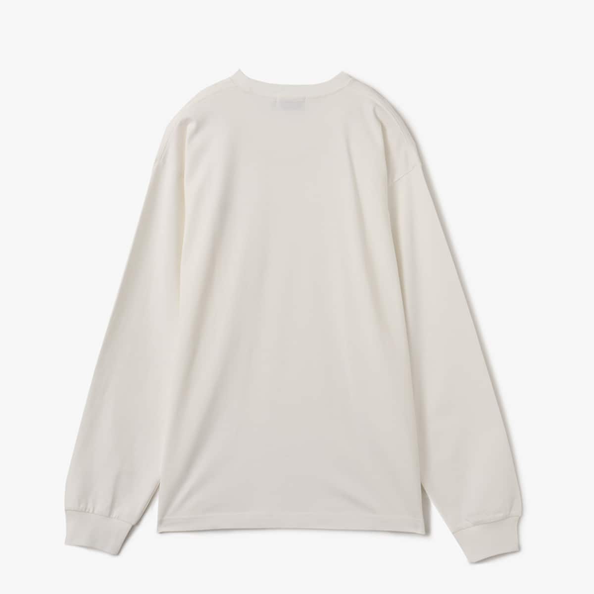 atmos PATCH LOGO LS T-Shirt WHITE(アトモス パッチ ロゴ LS T atmos PATCH LOGO LS T-Shirt WHITE(アトモス パッチ ロゴ LS T