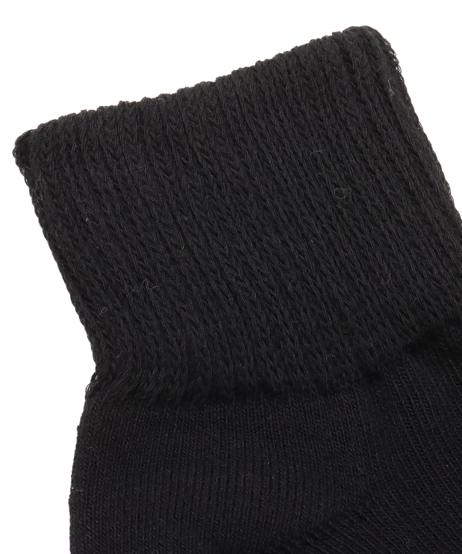 atmos Quarter Length SOCKS BLACKの画像