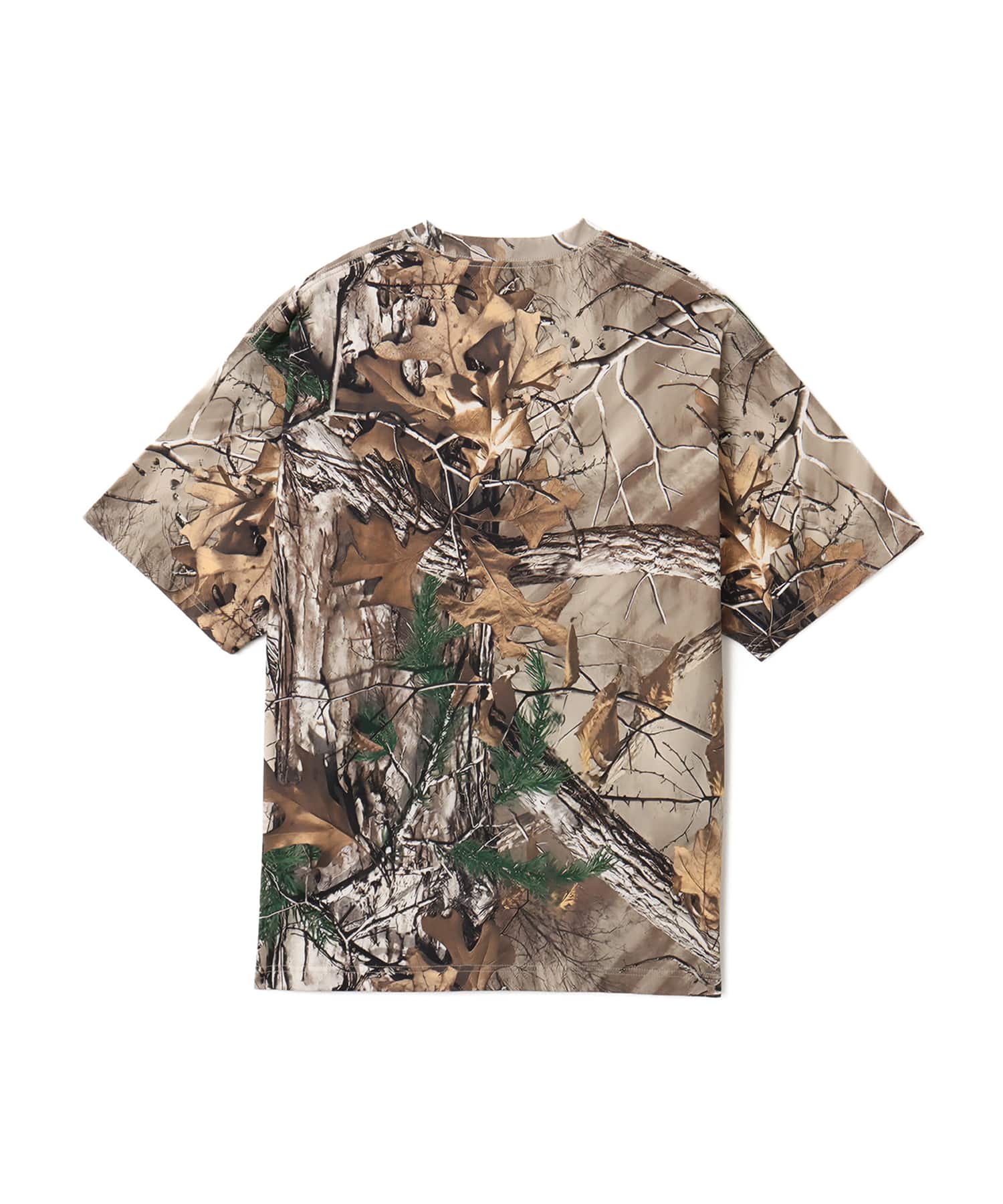 atmos Embroidery Classic Logo CAMO T-shirt BEIGEの画像