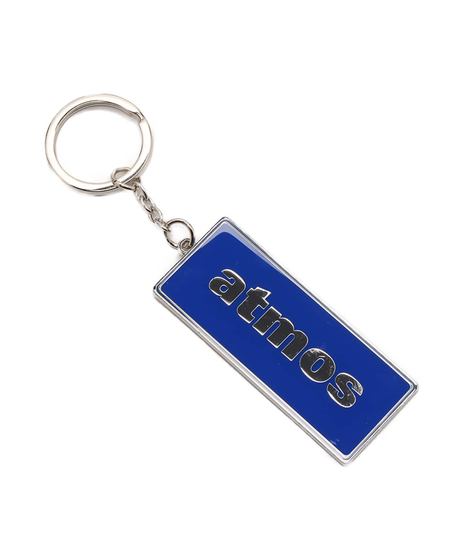 atmos Box Logo Keychain BLUEの画像