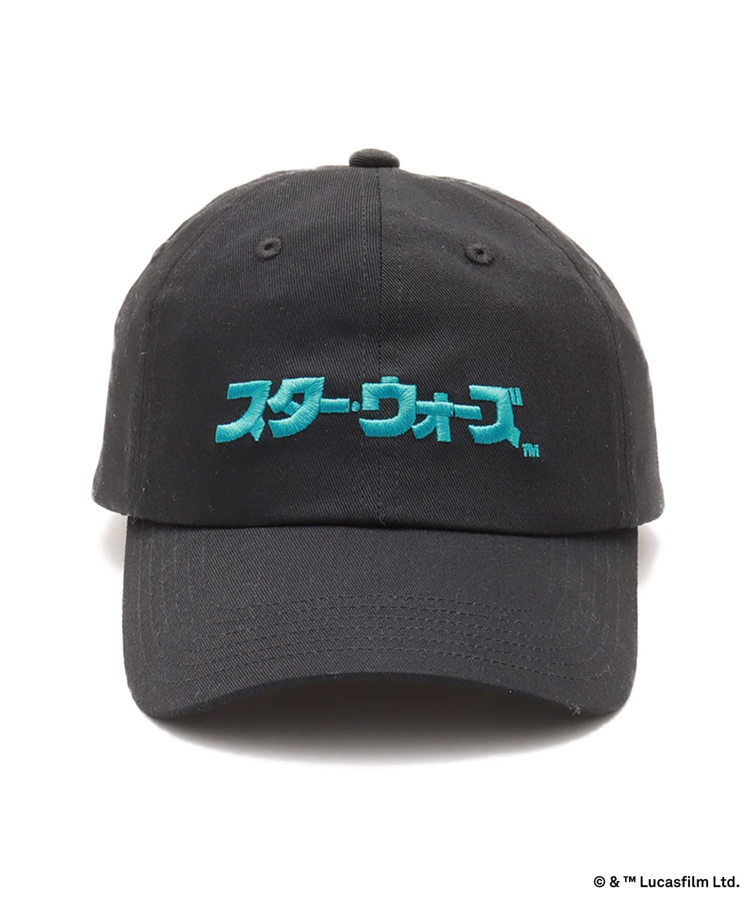 atmos [STAR WARS] カタカナ Logo Cap BLACKの画像