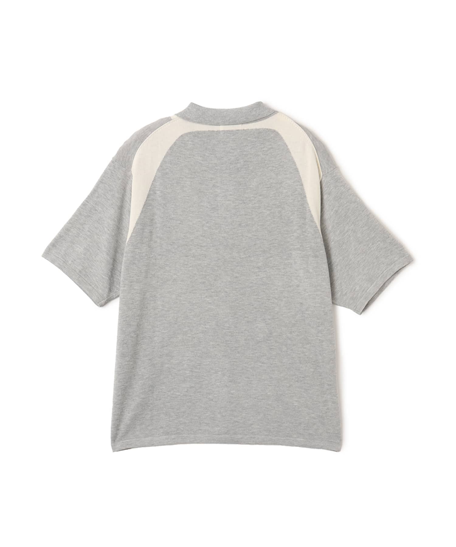 atmos Knit Polo Shirt GRAYの画像