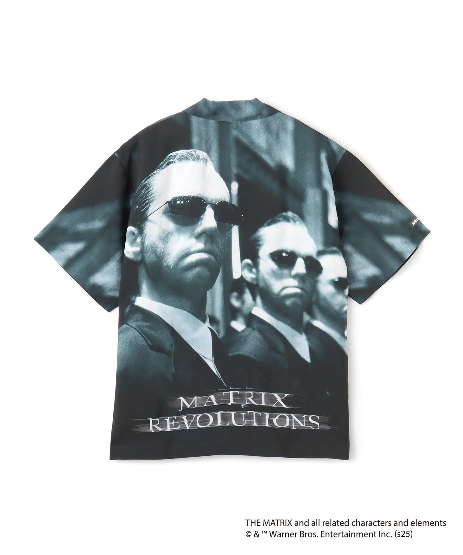 atmos x The Matrix Revolutions Shirt BLACKの画像