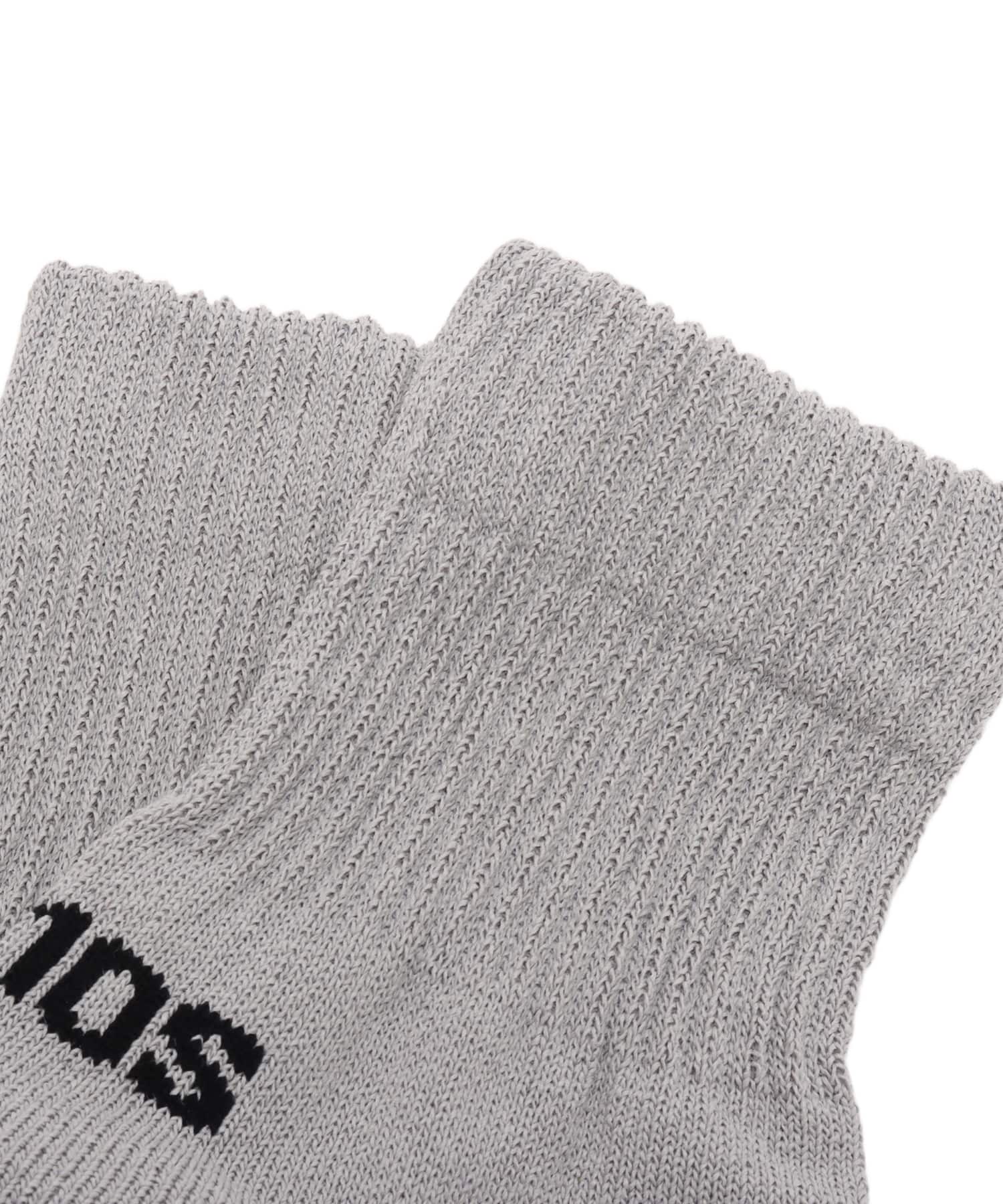 atmos Paper Yarn Quarter Length Socks GRAYの画像