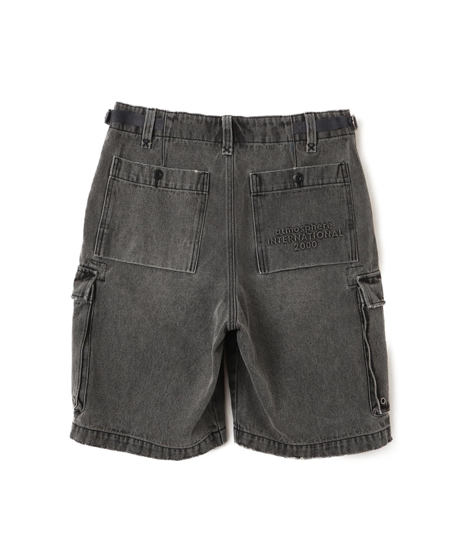 atmos Baggy Cargo Shorts BLACKの画像