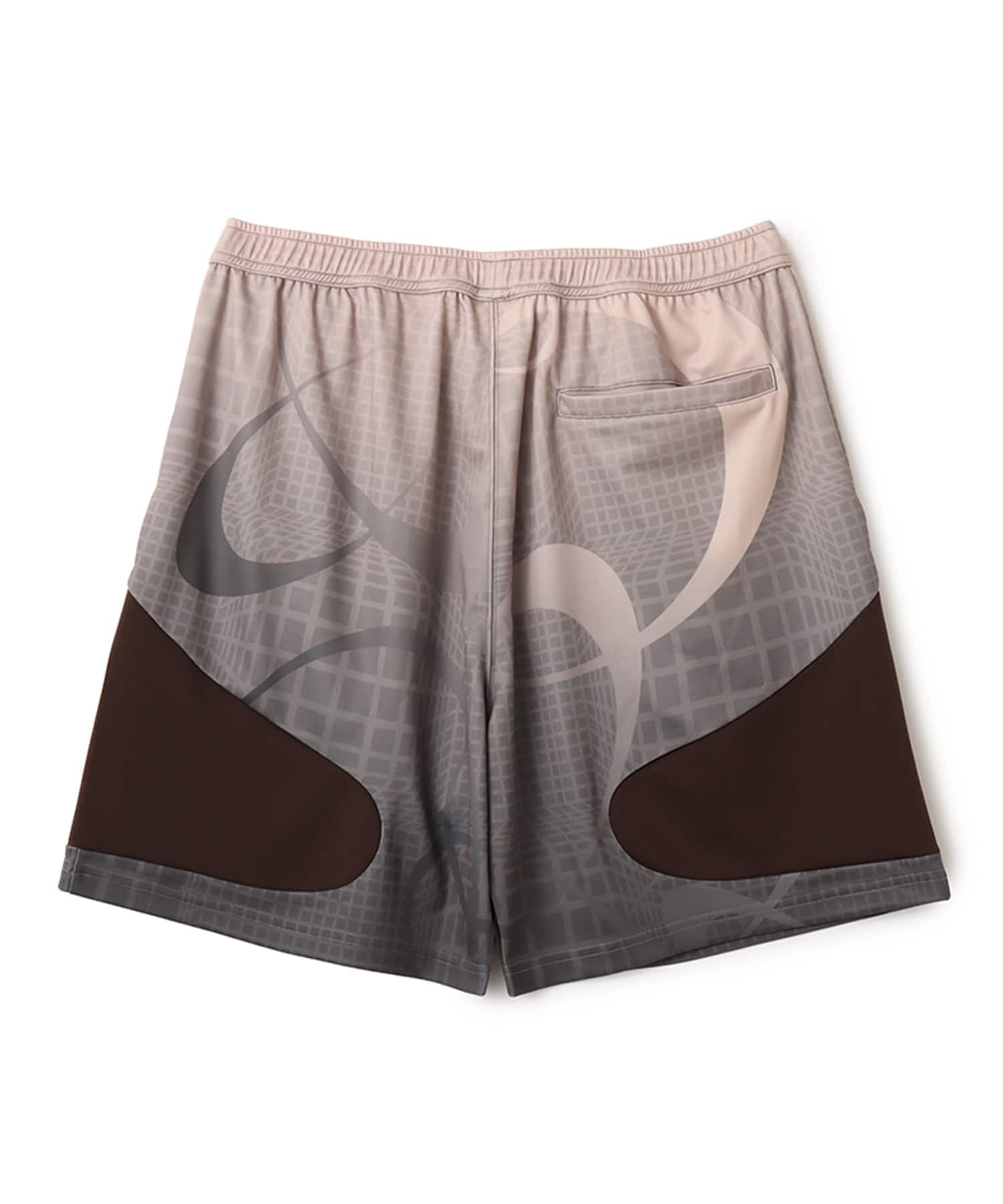 atmos Soccer Printed Shorts BROWNの画像