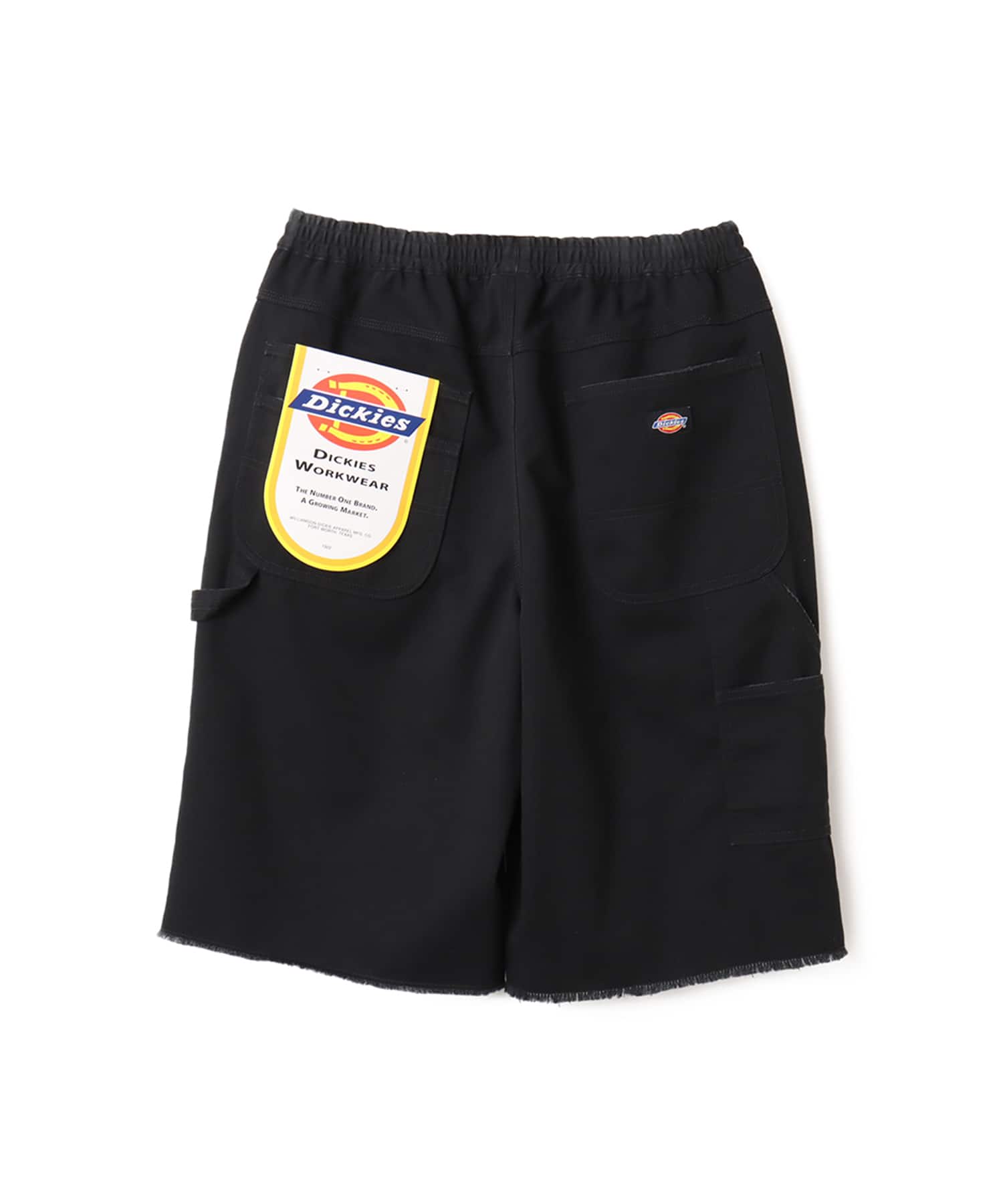 Dickies x atmos EASY DOUBLE KNEE PAINTER SHORTS BLACKの画像