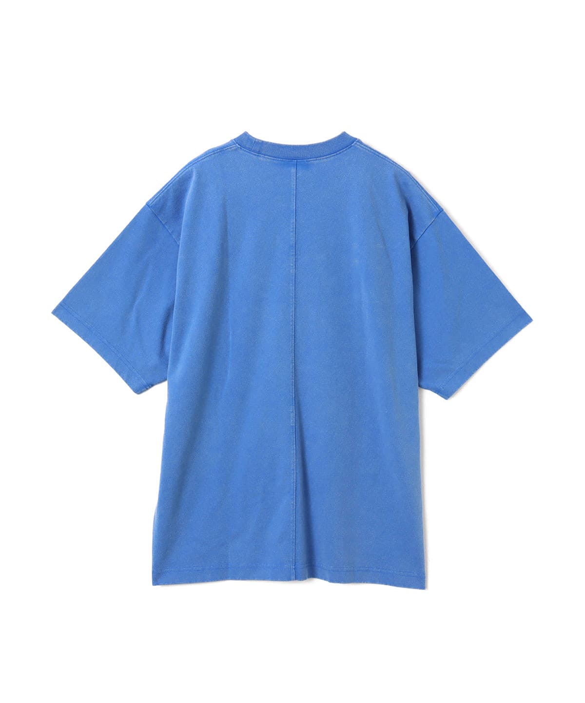 atmos × champion PIGMENT T-shirt LIGHT BLUEの画像