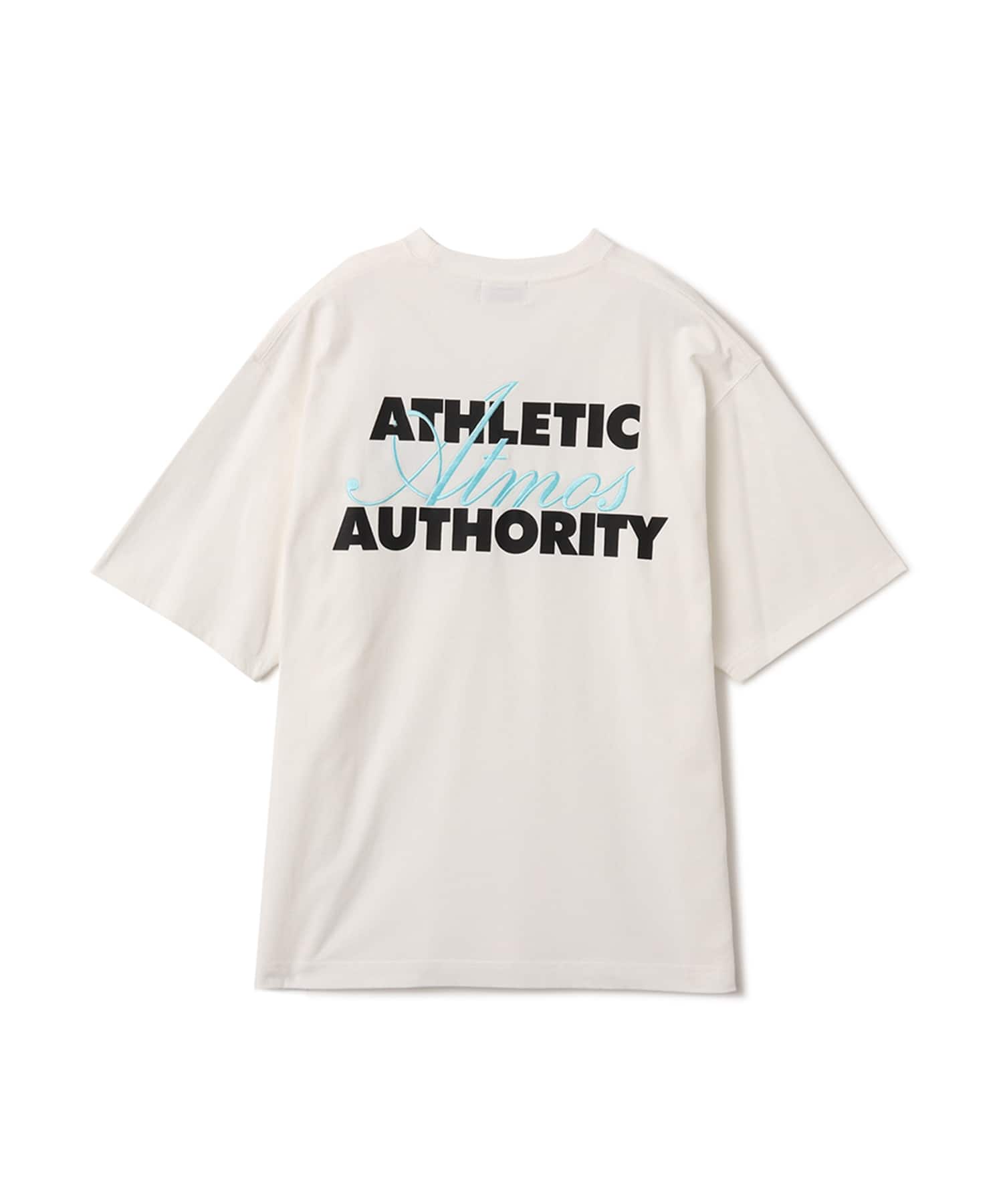 atmos Print & Embroidery T-shirt WHITEの画像
