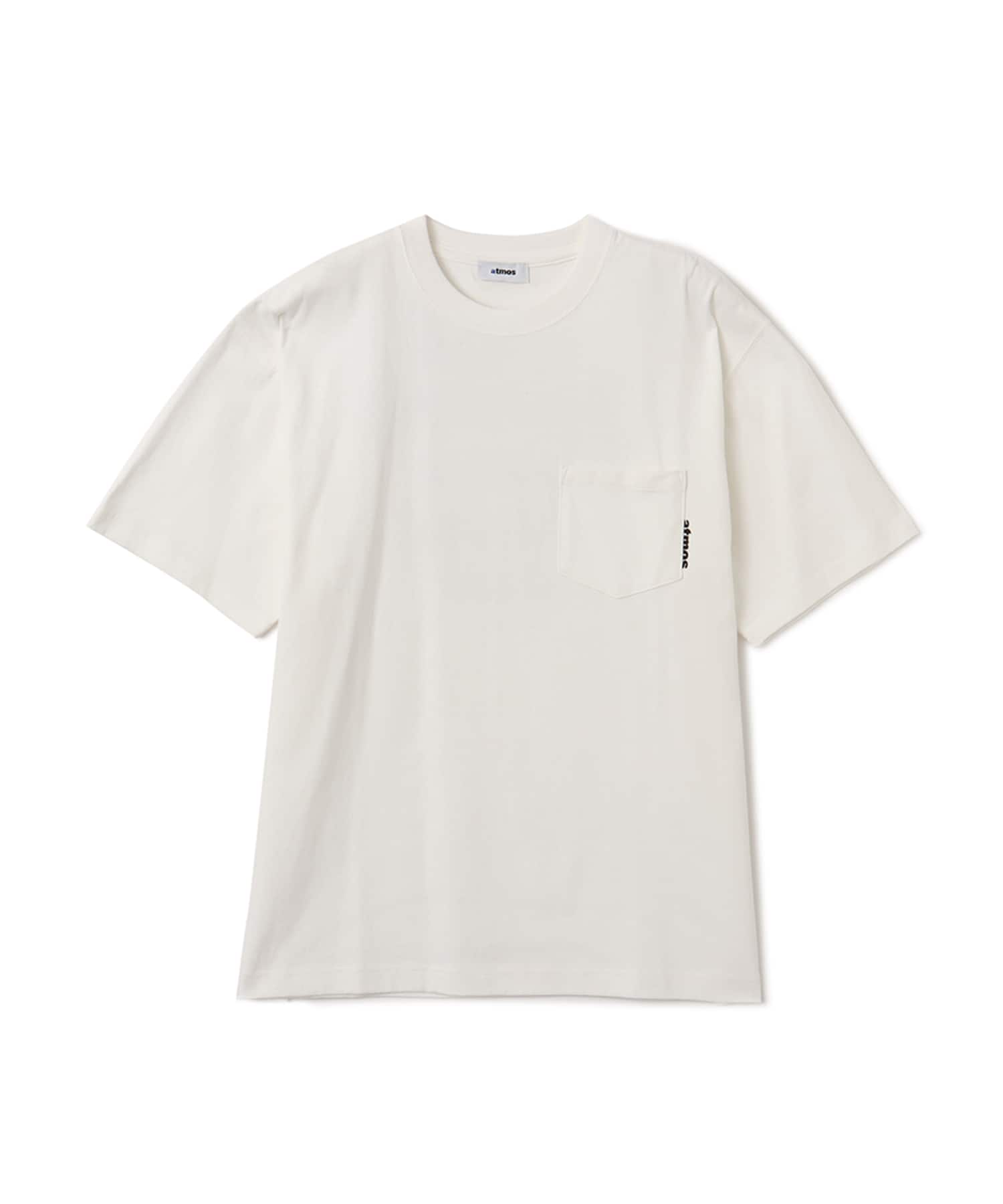 atmos Layered Logo T-shirt WHITEの画像
