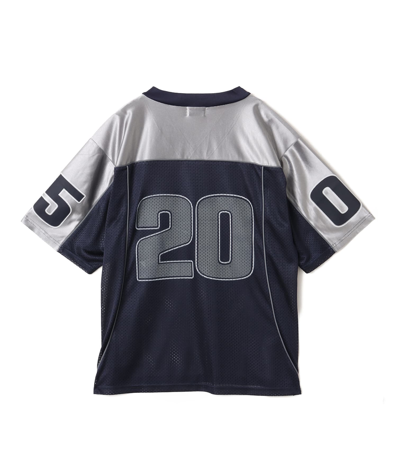 atmos Mesh Football Shirt NAVYの画像