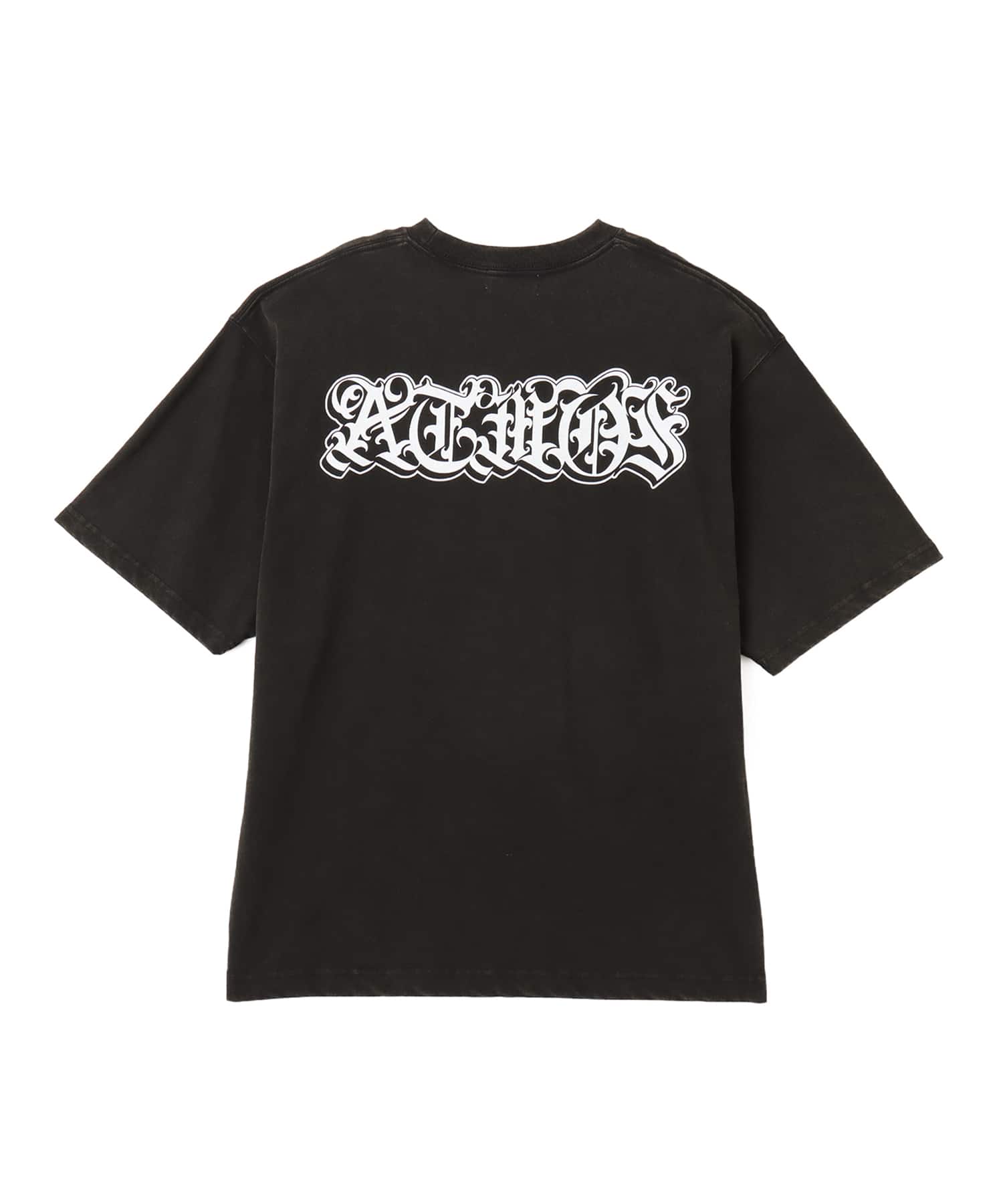 atmos New Old English Logo T-Shirt BLACKの画像