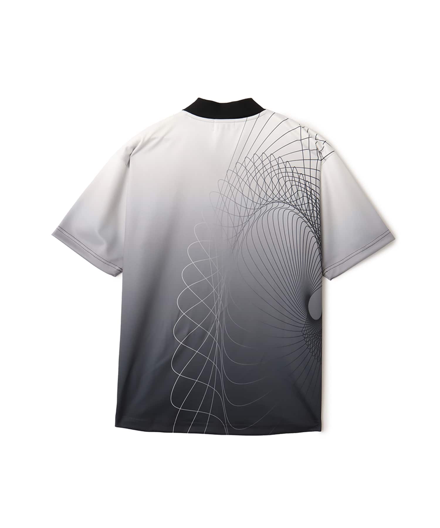 atmos Soccer Jersey Game Polo Shirt BLACKの画像