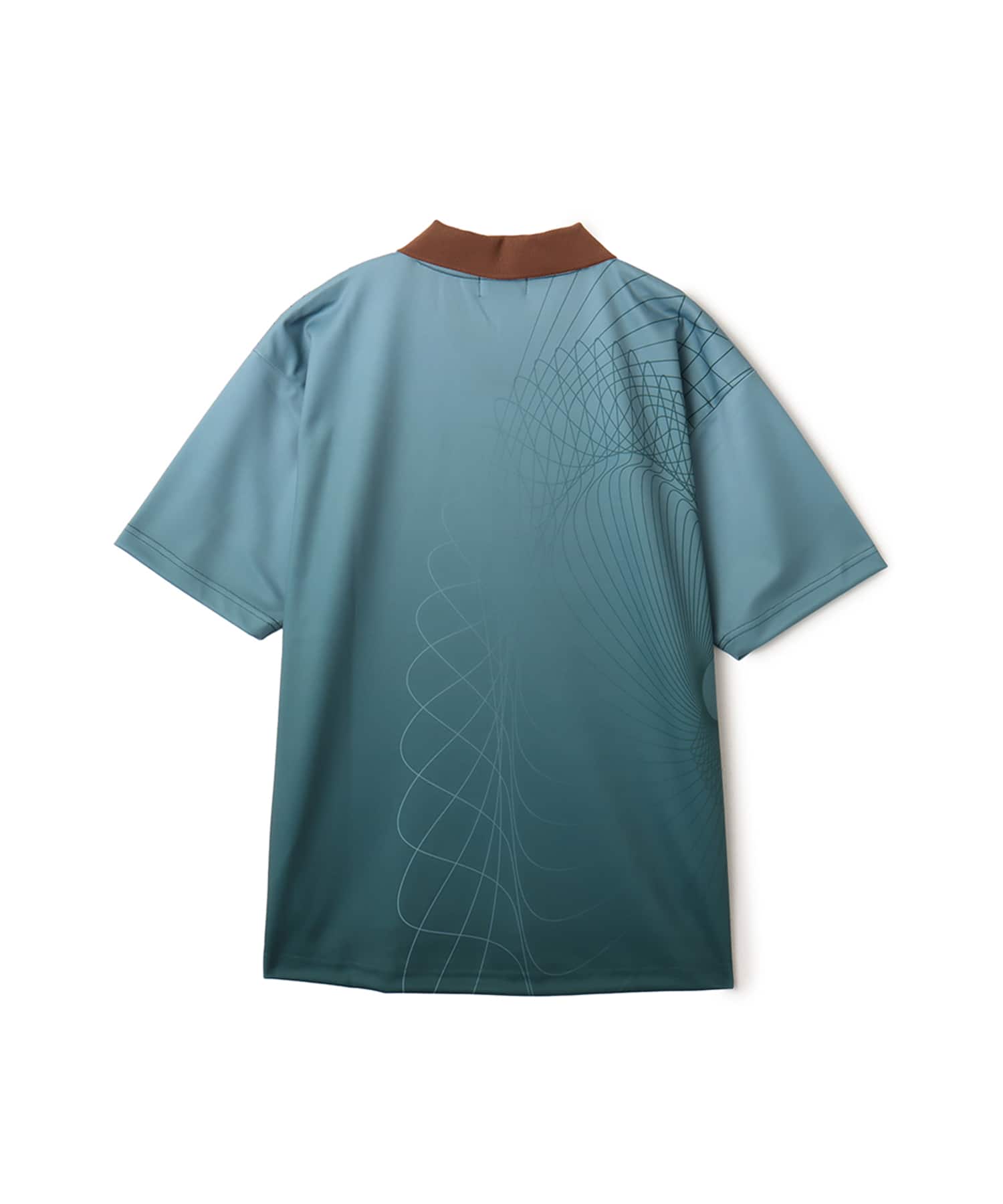atmos Soccer Jersey Game Polo Shirt GREENの画像
