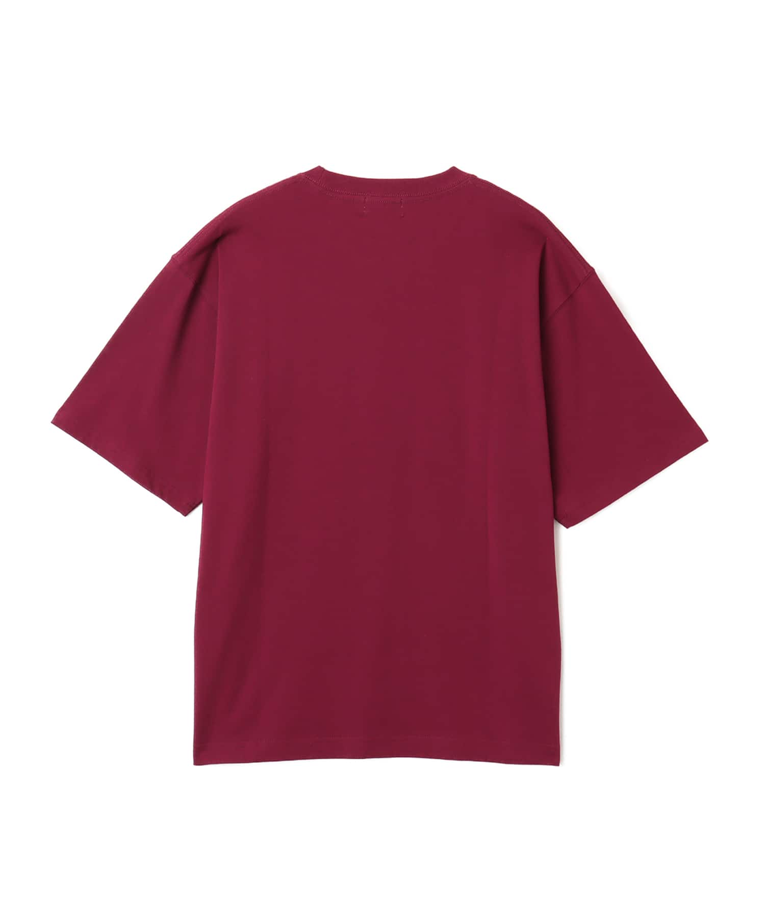 atmos atmosphere T-shirt BURGUNDYの画像