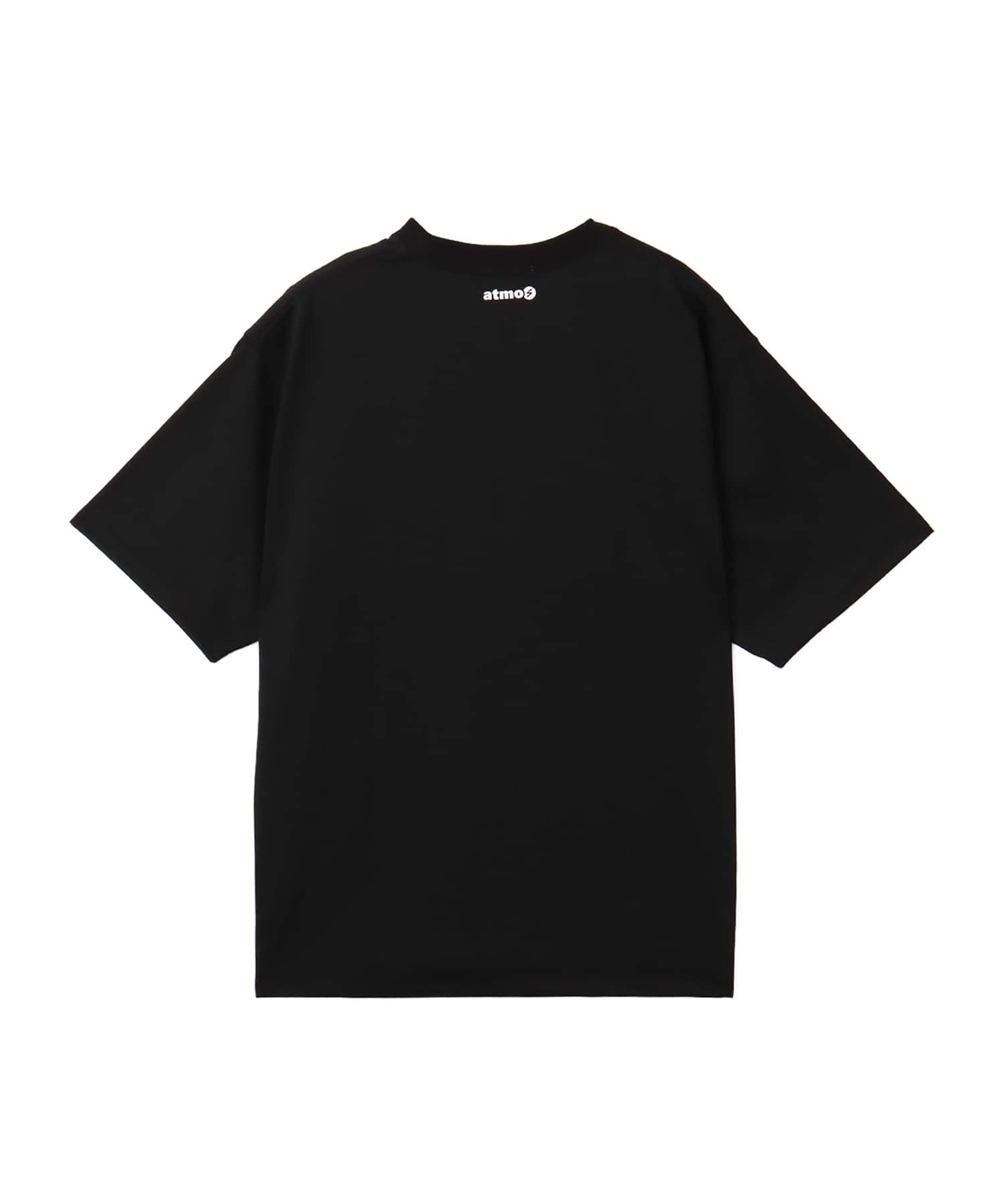 Sabukaru online X atmos T-shirt BLACKの画像